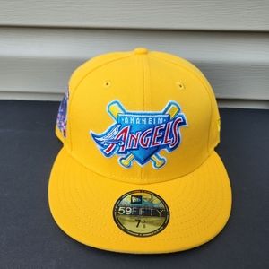 NEW ERA 59FIFTY HAT WHEELS LOS ANGELES ANGELS 50TH ANNIVERSARY 7 3/8